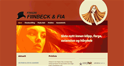 Desktop Screenshot of fiinbeckogfia.no